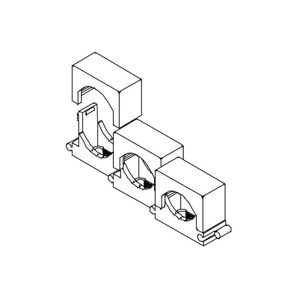 OBO Bettermann 2037 6-13 LGR Reihen-Druck-Schelle, 1 Stück, Lichtgrau (2250136)