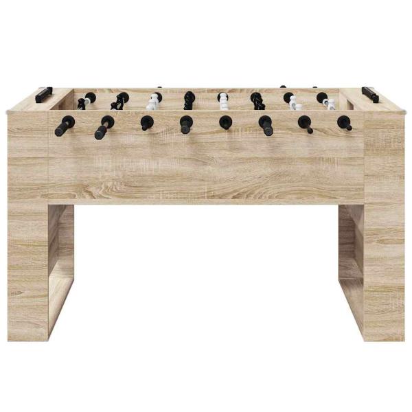 Fußballtisch 2 pcs Sonoma-Eiche 146,5 x 74 x 85 cm