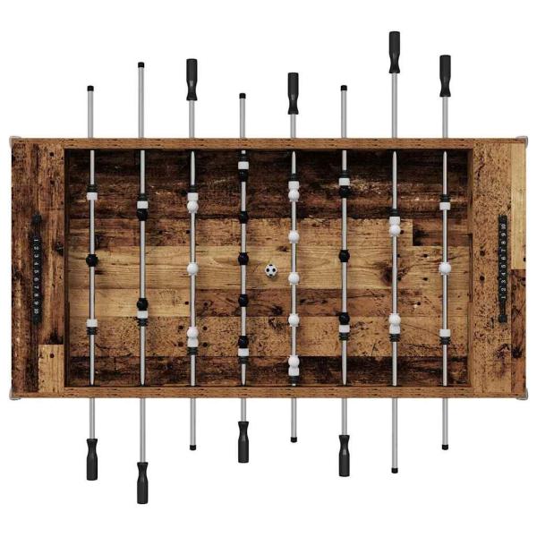 Fußballtisch 2 pcs Altholz 146,5 x 74 x 85 cm Holzwerkstoff