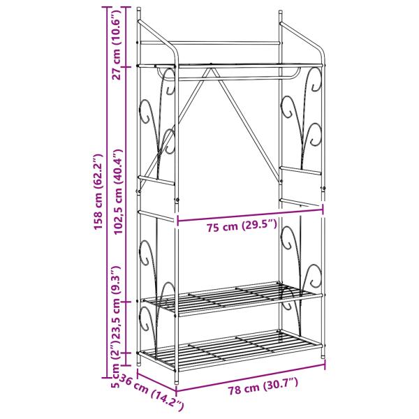 Offener Kleiderschrank Uni