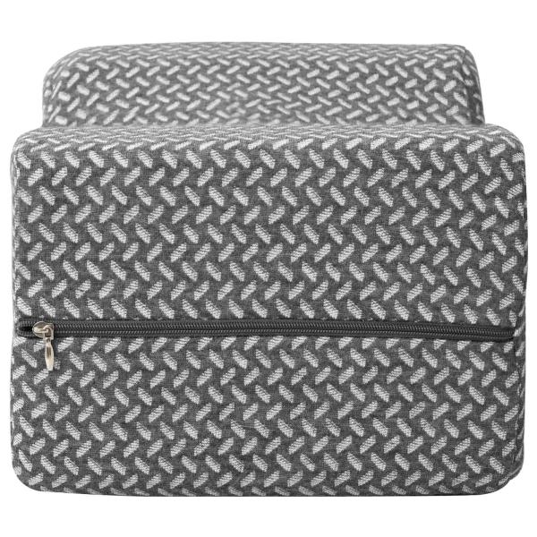 Kopfkissen mit Kissen Grau 26 x 21 x 15 cm Polyester