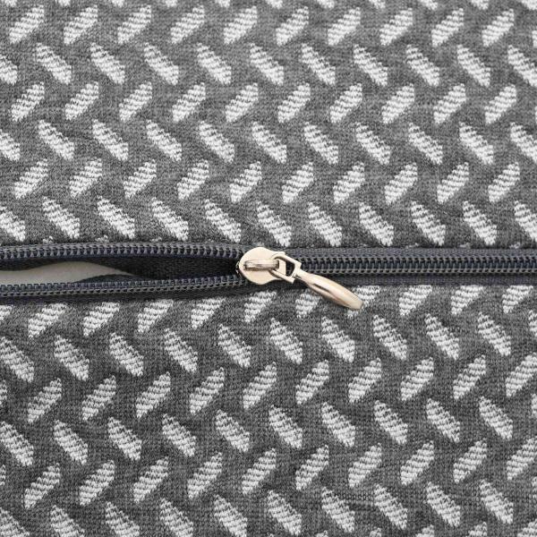 Kopfkissen mit Kissen Grau 26 x 21 x 15 cm Polyester