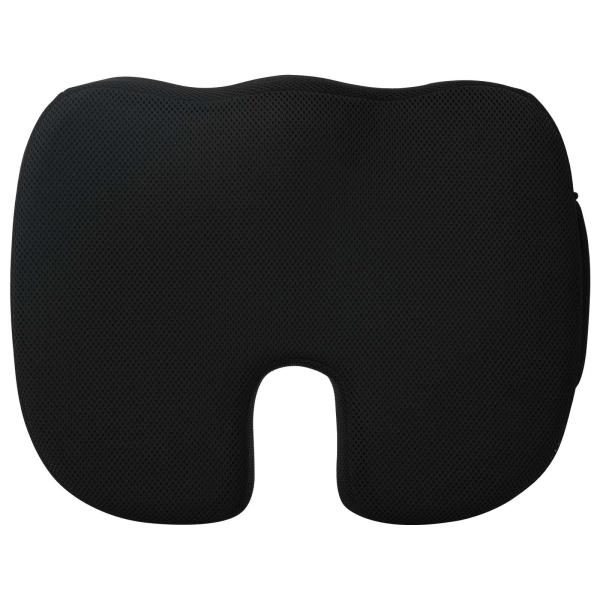 Kopfkissen mit Kissen Schwarz 46 x 38 x 8 cm Netzgewebe