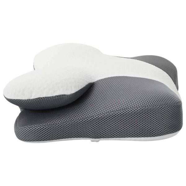 Kopfkissen mit Kissen Weiß 59 x 38 x 14 cm Polyester