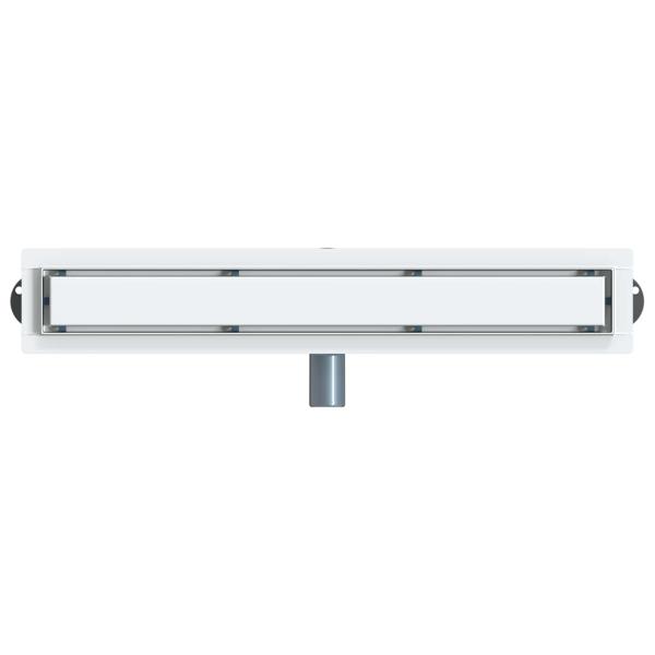 Duschablauf 2-in-1 mit 360° Siphon Silber 60 cm Edelstahl 304
