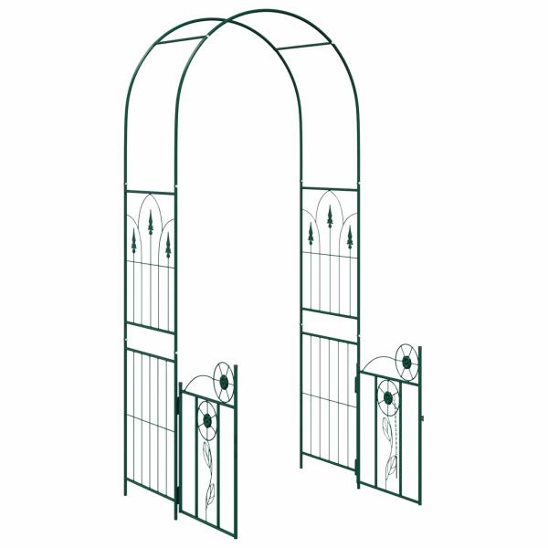 Gartenbogen Uni Grün 102 x 50 x 218 cm
