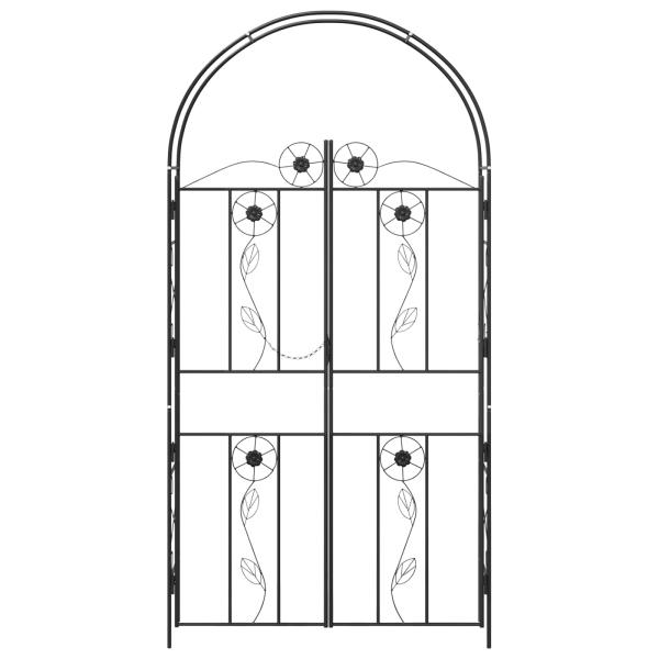 Gartenbogen Uni Schwarz