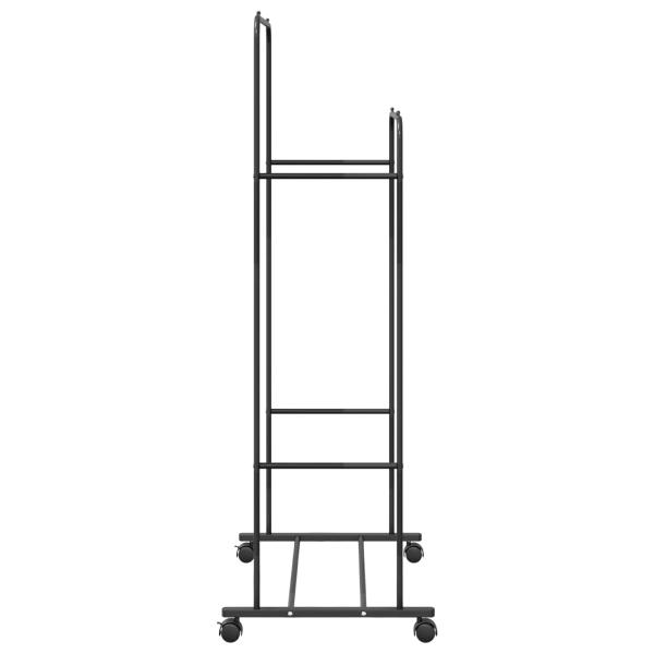 Kleiderständer Uni Schwarz