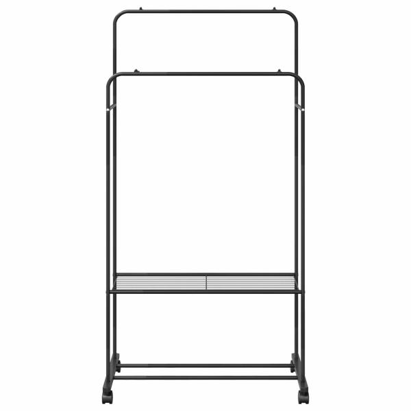 Kleiderständer Uni Schwarz