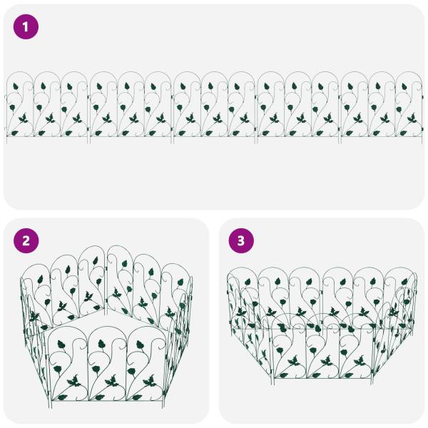 Gartenzaun Spalier Grün