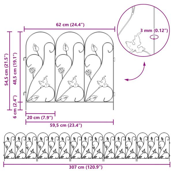 Gartenzaun Spalier Grün