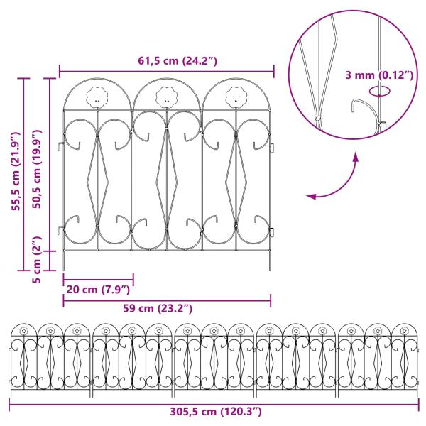 Gartenzaun Spalier Grün