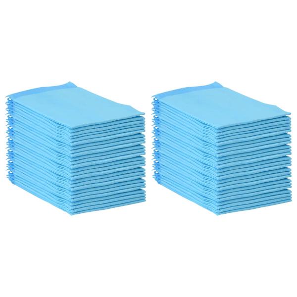 Haustier Training Pad 50 pcs Blau und Weiß 60 x 60 cm