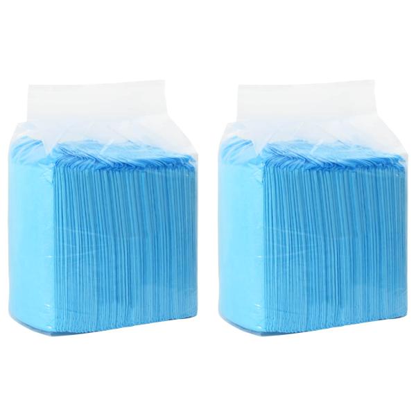Haustier Training Pad 100 pcs Blau und Weiß 120 x 80 cm