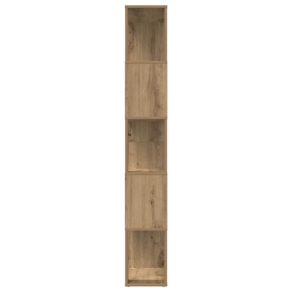 Bücherregal Artisan-Eiche 80 x 24 x 159 cm Holzwerkstoff