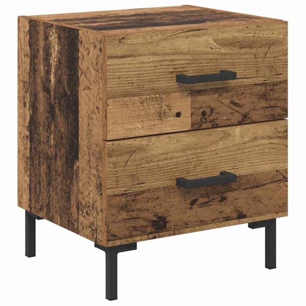 Nachttisch Altholz 40 x 35 x 47,5 cm Holzwerkstoff
