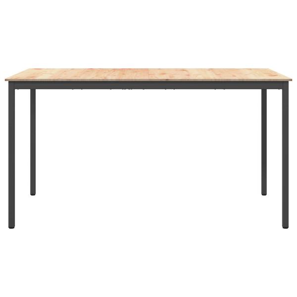 Bartisch Natur 200 x 100 x 105 cm Massives Kiefernholz