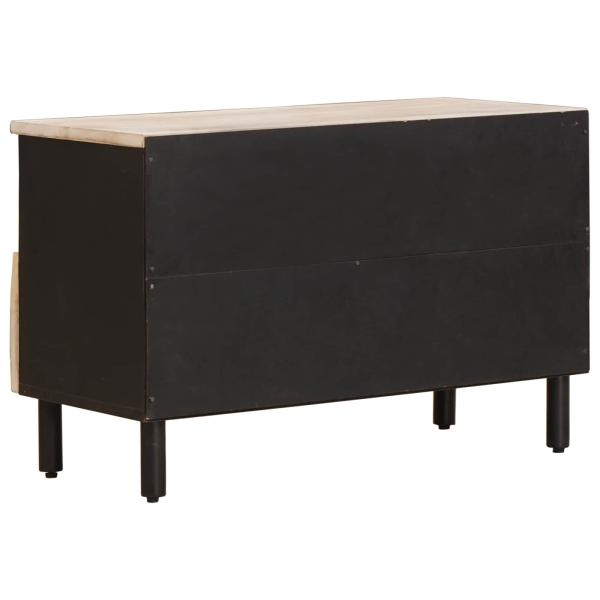 TV-Schränk Weiße gewaschene Oberfläche 70 x 33 x 46 cm