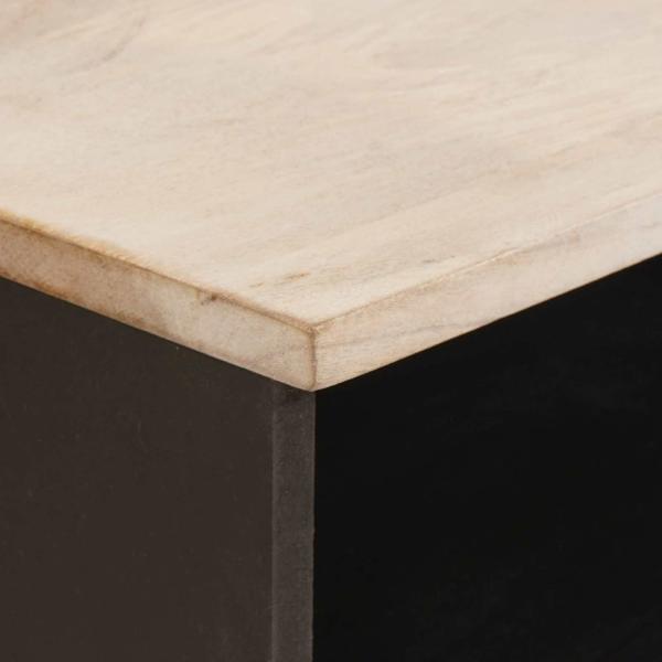 TV-Schränk Weiße gewaschene Oberfläche 100 x 33,5 x 46 cm