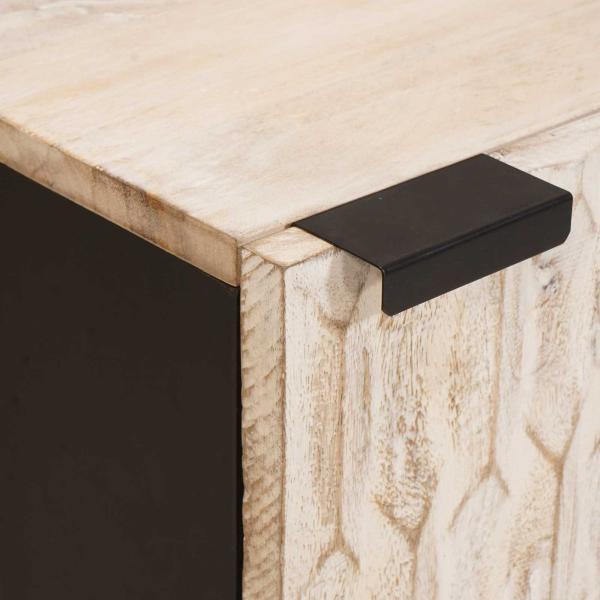 Badezimmer Hängeschrank Geometrisch Weiß