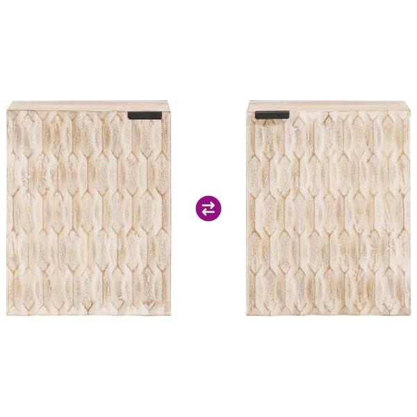 Badezimmer Hängeschrank Geometrisch Weiß