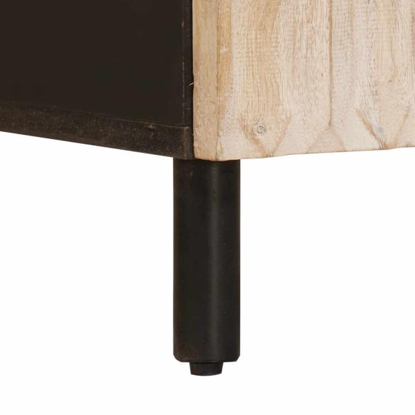 ARDEBO.de - Sideboard Uni Weiße gewaschene Oberfläche