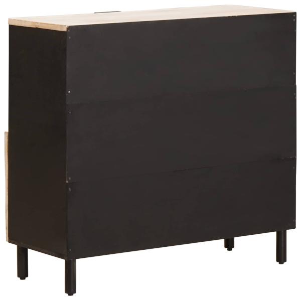 Sideboard Uni Weiße gewaschene Oberfläche