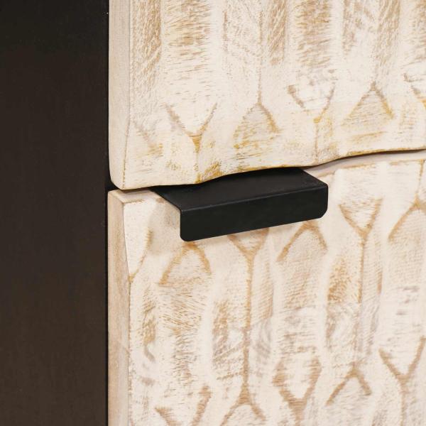 Highboard Sonstiges Weiße gewaschene Oberfläche