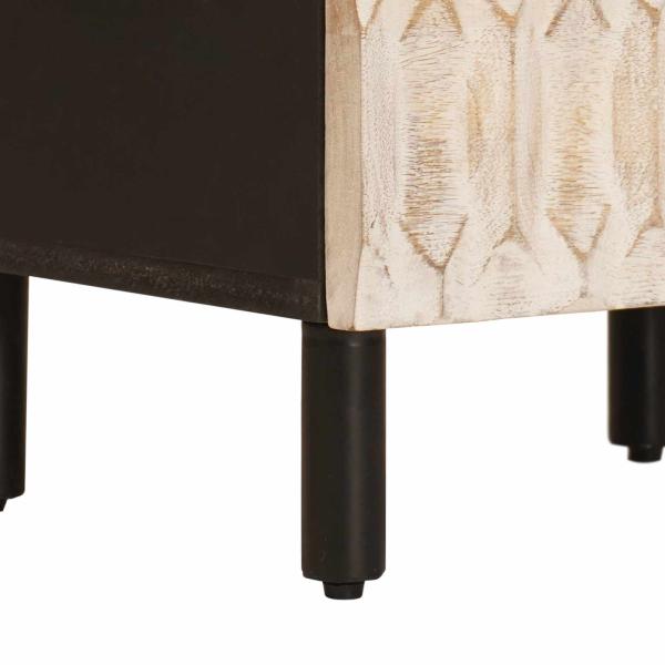 Highboard Sonstiges Weiße gewaschene Oberfläche