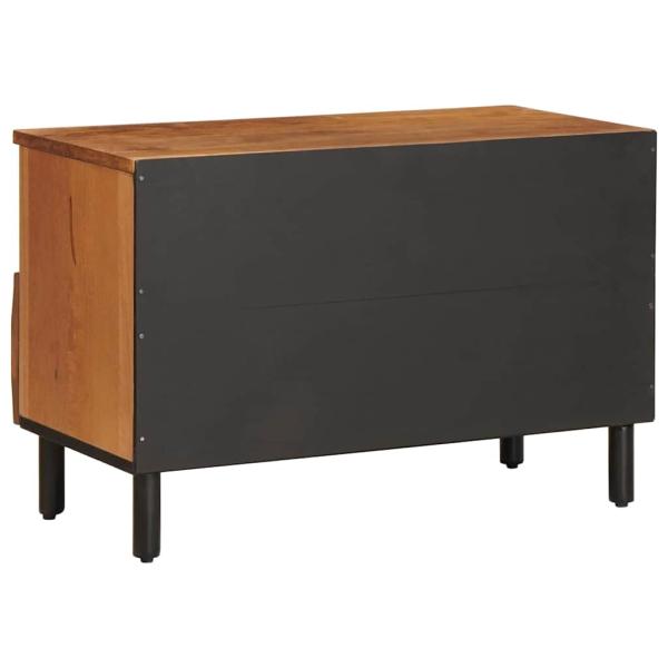 TV-Schränk Akazienbraune Oberfläche 70 x 33 x 46 cm