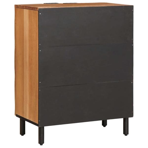 Sideboard Akazienbraune Oberfläche 60 x 33,5 x 75 cm