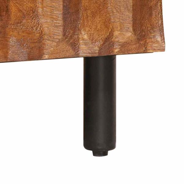 Couchtisch Braun 100 x 54 x 40 cm Massivholz Mango