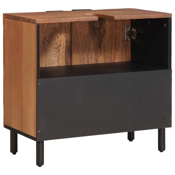 Waschbeckenschrank Uni Braun