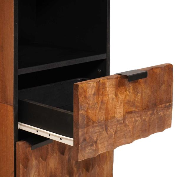 Badezimmerschrank Uni Braun