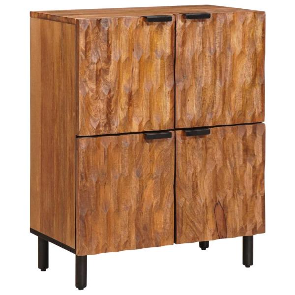 ARDEBO.de - Sideboard Geometrisch Akazienbraune Oberfläche