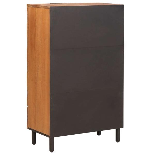 Highboard Uni Akazienbraune Oberfläche