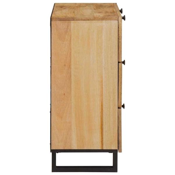 Sideboard Braun 60 x 33,5 x 75 cm Massivholz Mango