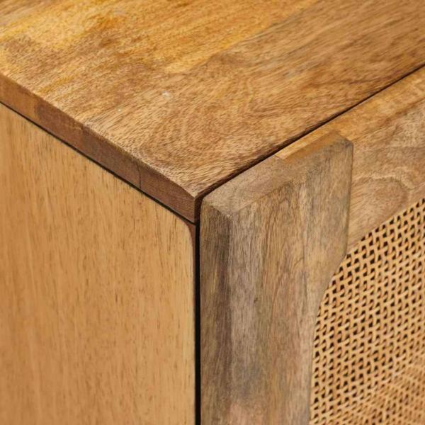 Badezimmerschrank Braun 38 x 33 x 58 cm Massivholz Mango