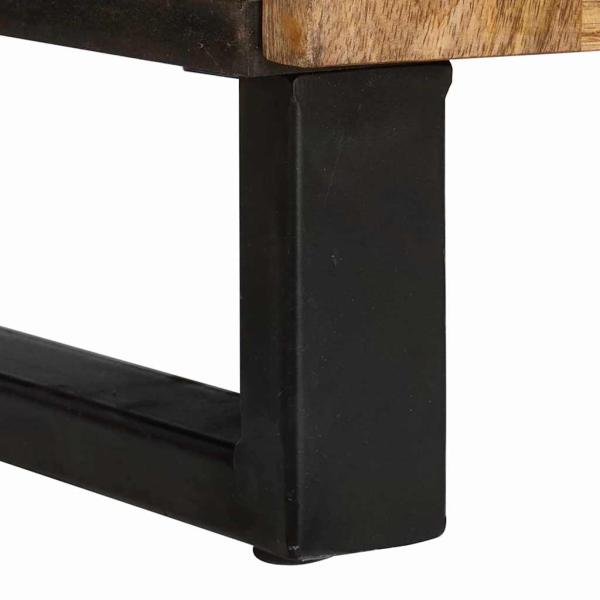 Badezimmerschrank Braun 38 x 33 x 160 cm Massivholz Mango