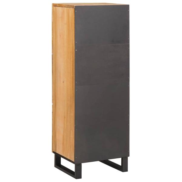 Highboard Braun 40 x 33 x 110 cm Massivholz Mango