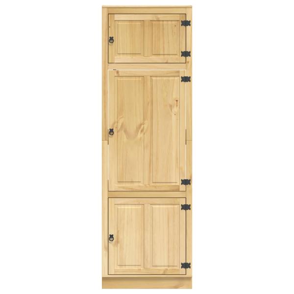 Schrank mit Regal Honig 60 x 32 x 40 cm Massives Kiefernholz