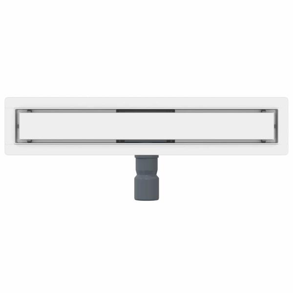 2 in 1 Duschabfluss Silber 60 cm Edelstahl 304