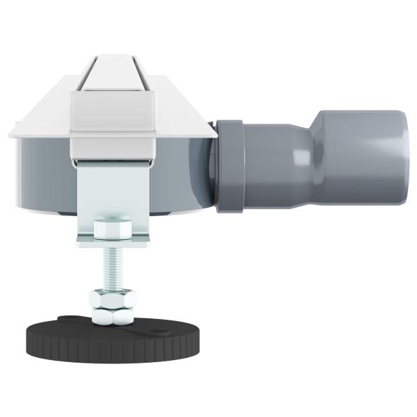 360° Duschablauf mit slim Modell Silber 80 cm Edelstahl 304