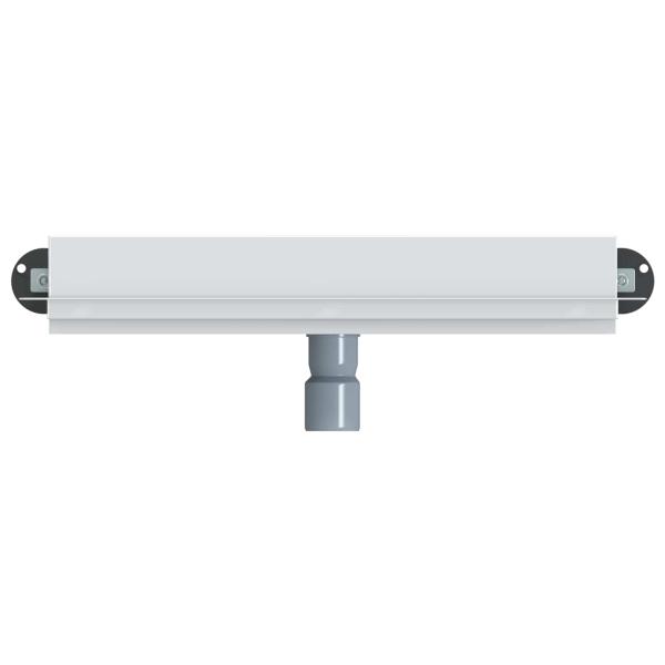 Wandmontierter Duschablauf Silber 50 cm Edelstahl 304