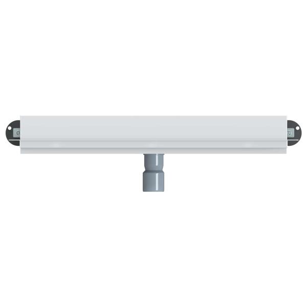 Wandmontierter Duschablauf Silber 60 cm Edelstahl 304
