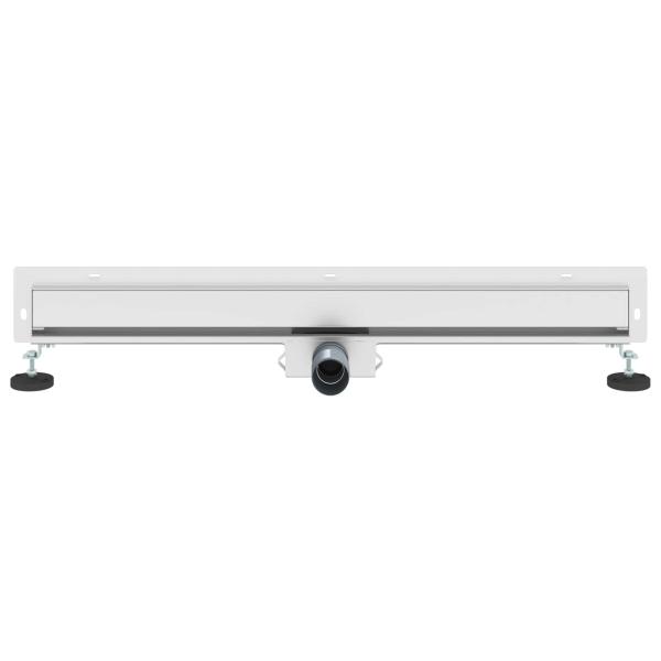 Wandmontierter Duschablauf Silber 80 cm Edelstahl 304