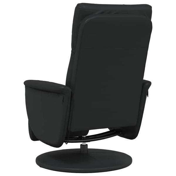 Massage Relaxsessel Schwarz 71 x 90 x 105 cm Kunstleder