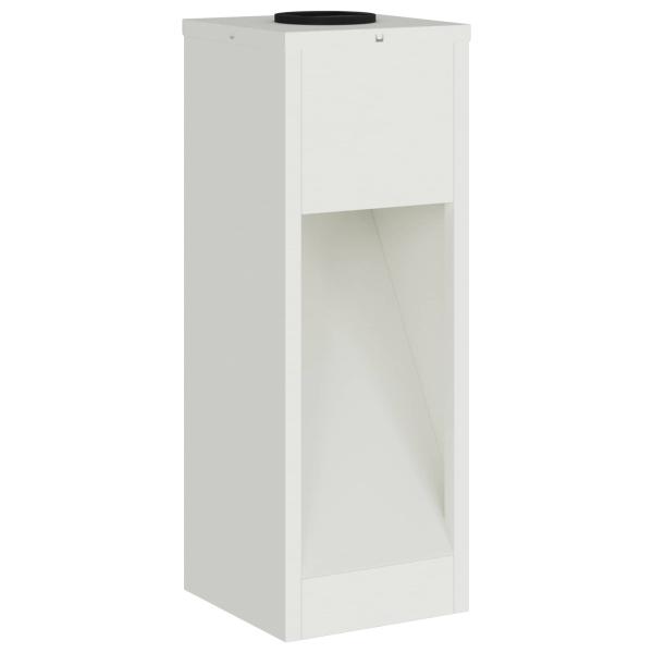 Solar LED Wegeleuchte 2 pcs Weiß Kalt gewalzter Stahl