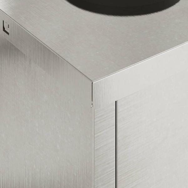 Solar LED Wegeleuchte 2 pcs Edelstahl Edelstahl