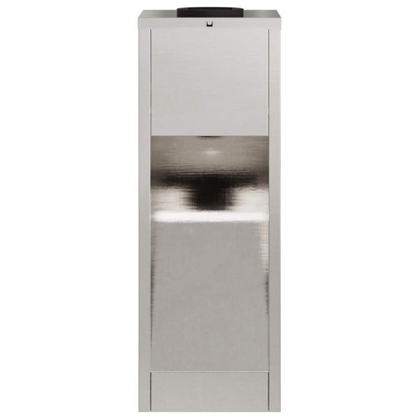 Solar LED Wegeleuchte 2 pcs Edelstahl Edelstahl